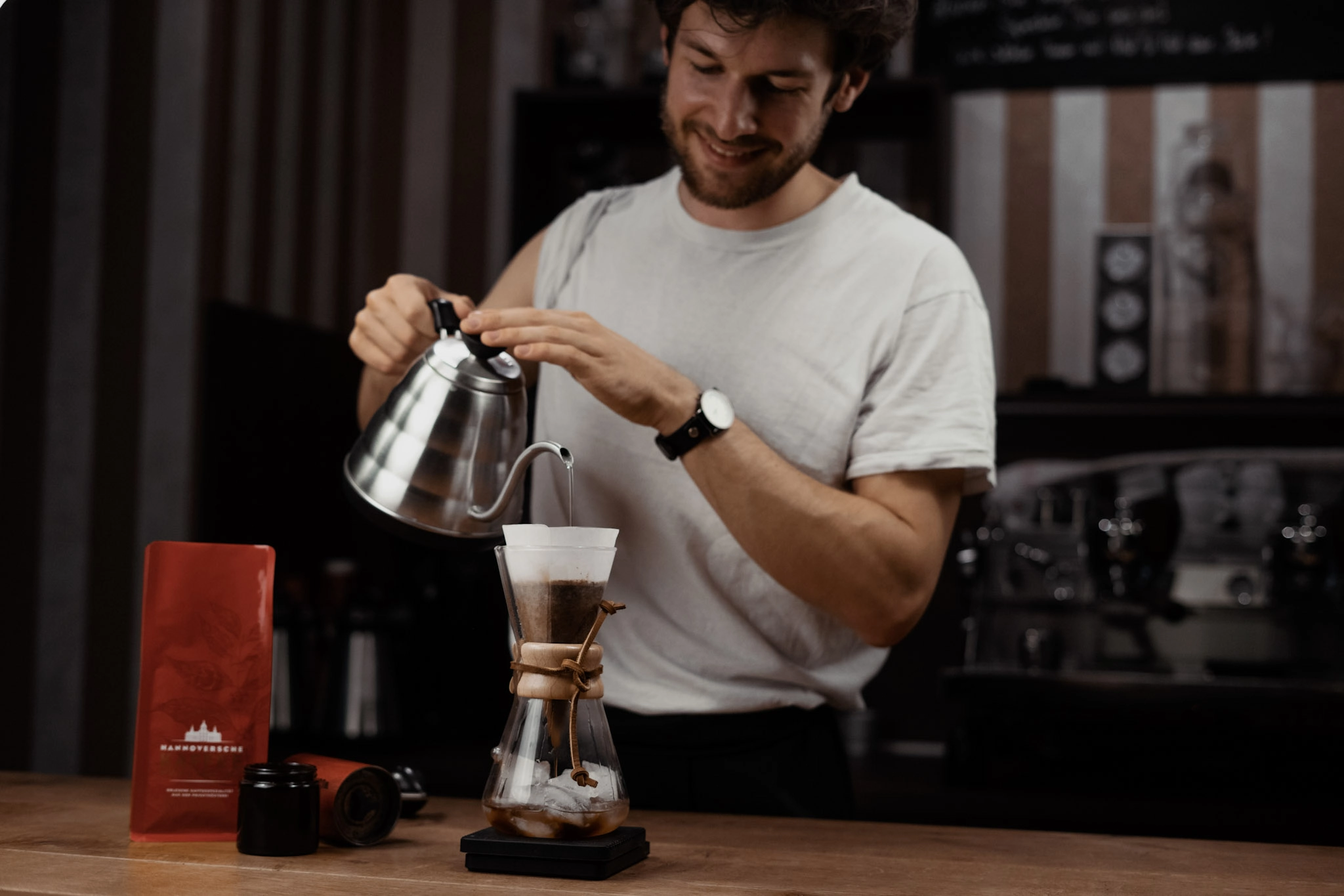 Chemex Zubereitung