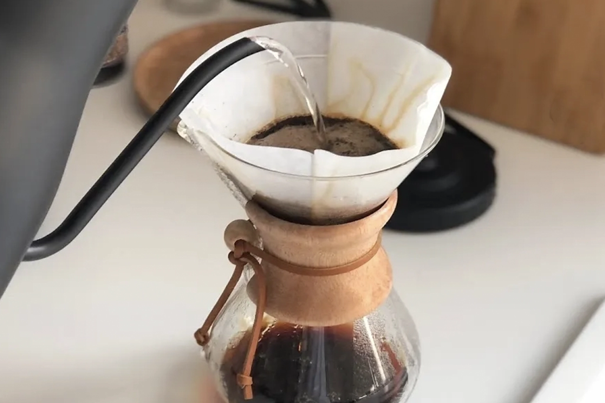 Pour Over Zubereitung