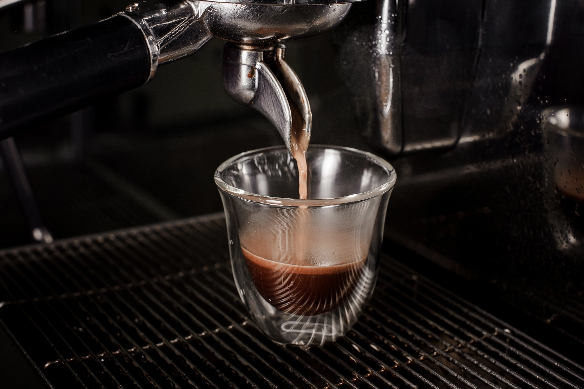 Siebträgermaschine für Espresso